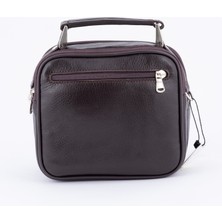 Shop GG 127 ModelYatay Basın Çantası, El Çantası, Omuz Çantası Kahve