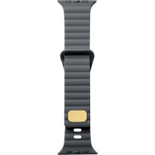 Psgt Apple Watch Ultra 1 2 3 4 5 6 7 8 Se Nike 42-44-45-49 mm Dalgalı Şerit Tasarımlı Renkli Delikli Silikon Kordon