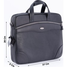 Shop GG 129 Model Tek Gözlü 1. Sınıf Hakiki  Deri Laptop - Evrak Çantası