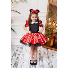 Pan Kostüm & Tasarım Minnie Mouse Kız Çocuk Kostümü