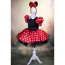 Pan Kostüm & Tasarım Minnie Mouse Kız Çocuk Kostümü