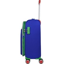 Benetton 14BNT2100-03-SX Trolley 50 Cm Sax Kabin Boy Valiz