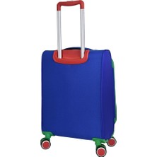 Benetton 14BNT2100-03-SX Trolley 50 Cm Sax Kabin Boy Valiz