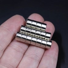 TR Magnet 8 x 5mm Yuvarlak Neodyum Mıknatıs