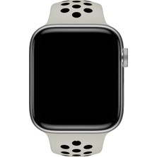 PSGT Apple Watch 2 3 4 5 6 Se Nike 42MM 44MM     45 mm 49MM Uyumlu Kordon Kayış Bileklik Delikli Spor Band