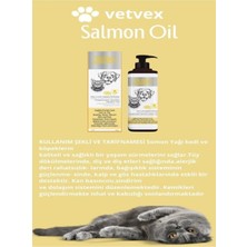 Vetvex Salmon Oil -Omega3 Kedi ve Köpekler Için Sağlıklı Parlak Deri ve Tüy Besleyici 100GR Malt