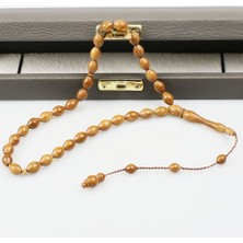 Tesbih Pasajı Orta Boy Beyzi Kesim Kuka Tesbih (7 x 10 Mm) TP001691