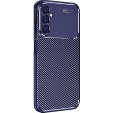 MTK Moveteck Samsung Galaxy M14 5g Uyumlu Kılıf Karbon Desenli Kamera Korumalı Leke Tutmaz Kaymaz Soft Ince Silikon