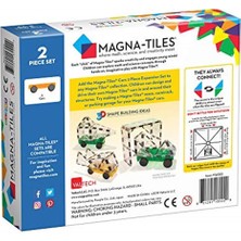 Magnatiles 16022 2'li Araba Seti, Çok Renkli