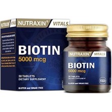 Nutraxin Biotin 5000 Mcg