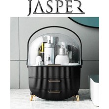 Jasper House By House Siyah Çekmeceli Makyaj Takı Aksesuar Düzenleyici Organizer