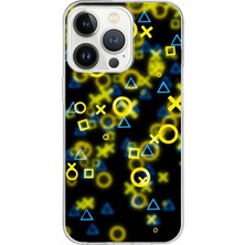 Printify Apple iPhone 13 Pro Max Uyumlu Kapak Grafiti Tasarımlı Şeffaf Silikon Kılıf