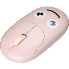 Everest SM-26 FASHION 2.4Ghz Pembe Kabartmalı Kablosuz Mouse