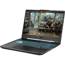 Asus TUF Gaming F15 Intel Core i5 11400H 32GB 512GB SSD 4GB RTX2050 Windows 11 Home 15.6" FHD 144Hz Taşınabilir Bilgisayar FX506HF-HN03011