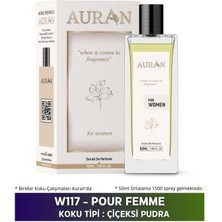 Auran W117 - Femme Kadın Parfüm Çiçeksi Pudra 50ml