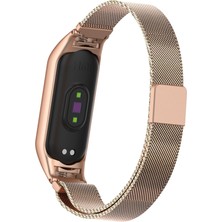 Ykd Store Xiaomi Mi Band 5 Kayış Için Bronz Altın (Yurt Dışından)