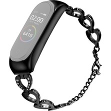 Ykd Store Xiaomi Mi Band 3 / 4 Kordon Için Siyah (Yurt Dışından)