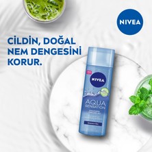 NIVEA Aqua Sensation Canlandırıcı Yüz Temizleme Jeli 200 ml x 2 Adet, Salatalık Özü, Makyaj Süngeri Hediye