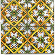 İkbal Çini Seramik 10X10 Kütahya Çini Karo 5'li 1 Paket ICS171