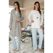Effortt 3090 Sabahlıklı Lohusa Pijama Takımı
