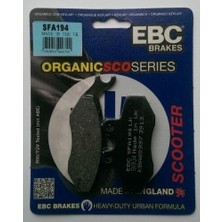 Ebc SFA194 1999-2001 Gilera Runner 180 (2t) Uyumlu Ön Fren Balatası (Grimeca Caliper)