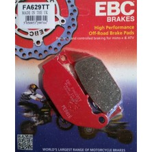 Ebc FA629TT 2018-2021 Honda Cb 125 R Uyumlu Arka Fren Balatası Karbon Balata