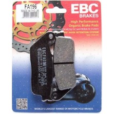 Ebc FA196 2013-2018 Honda Cbr 500R Uyumlu Ön Fren Balatası Organik Balata