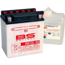 BS Battery BB10L-B2 Dry 1999-2002 Gilera Runner 180 Uyumlu Akü