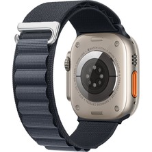 MobaxAksesuar Apple Watch 10/11/12 42mm-38/40/41mm Kordon Naylon Mountain Band 74 2/3/4/5/6/se/7/8/9