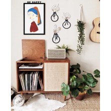Rarart Concept Light Flower Metal Tablo -