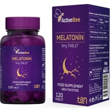 Activebee Supplements meelatoninn 3mg Tablet - 120 Tablet