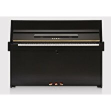 Kawaı K-15E M/pep Parlak Siyah 110 cm Duvar Piyanosu