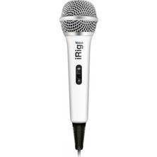 IK Multimedia Irig Voice White Karaoke Mikrofonu Ios & Android