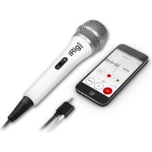 IK Multimedia Irig Voice White Karaoke Mikrofonu Ios & Android