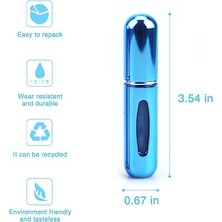 Rapsoli Mini Parfüm Şişesi Doldurulabilir Parfüm Şişesi Atomizer Cep Parfüm Şişesi Transfer Parfüm Şişesi