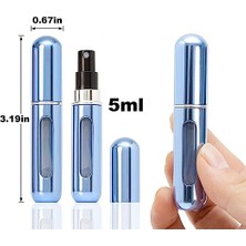Rapsoli Mini Parfüm Şişesi Doldurulabilir Parfüm Şişesi Atomizer Cep Parfüm Şişesi Transfer Parfüm Şişesi