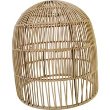 Ultrasike Dokuma Rattan Kolye Lamba Fikstürü Yemek Odası Oturma Odası 25CM x 26CM (Yurt Dışından)