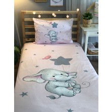 Lolla Evmila Pembe Zemin Filli Kadife Dekoratif Örtü 222