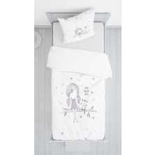 Lolla Evmila Salıncaklı Kız ve Kedi Kadife Dekoratif Örtü 39