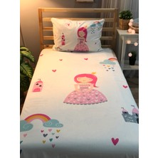 Lolla Evmila Prenses Kız Kadife Dekoratif Örtü 232