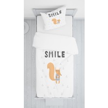 Lolla Evmila Dijital Baskı Tilki Kadife Örtü Yastık Seti 1179