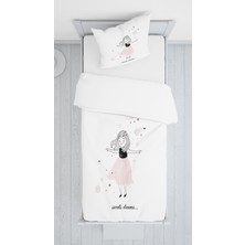 Lolla Evmila Dijital Baskı Sevimlik Iz Kadife Örtü Yastık Seti 1580