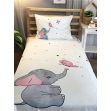 Evmila Fil ve Kelebek Dekorafit Örtü 170