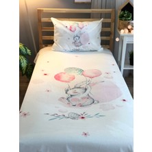 Evmila Balonlu Tavşan Dekorafit Örtü 108