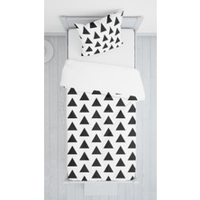 Evmila Dijital Baskılı Geometrik Örtü Yastık Seti Lldcfp 64