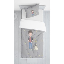 Lolla Evmila Prens ve Arkdaşı Kadife Dekoratif Örtü 30