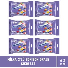 Milka Bonibon Draje Çikolata 3'lü Paket - 6 Adet