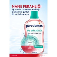 Parodontax Günlük Diş Eti Bakım Ağız Çalkalama Suyu Nane 500 ml