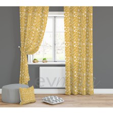 Evmila Çocuk Odası Desenli Fon Perdesi