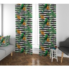 Lolla Evmila Çocuk Odası Desenli Fon Perde